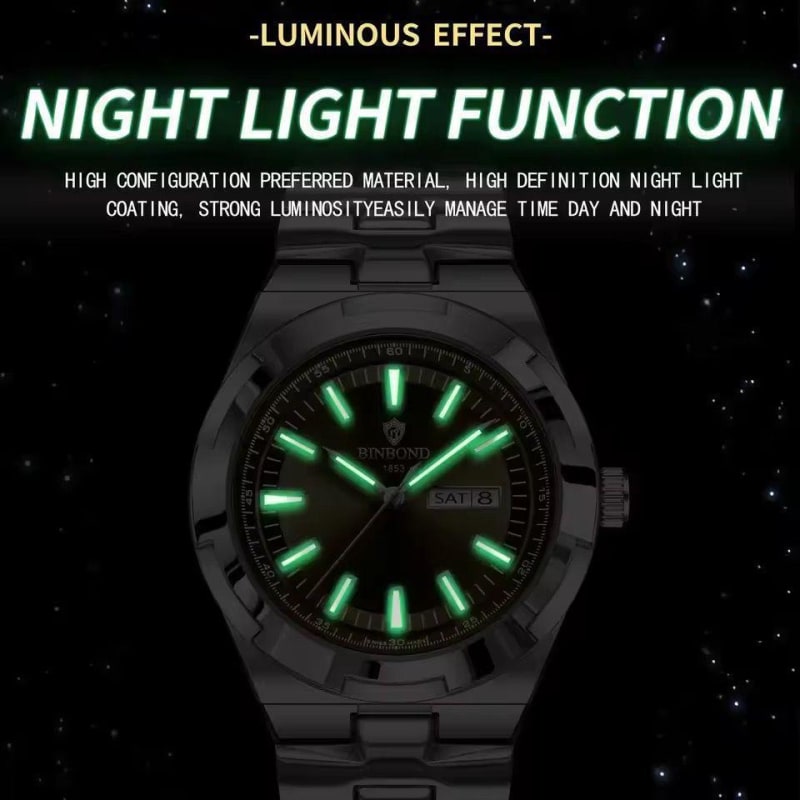 BinBond 9420 Water Resistant Men's Watch Men's Watches in Kenya
