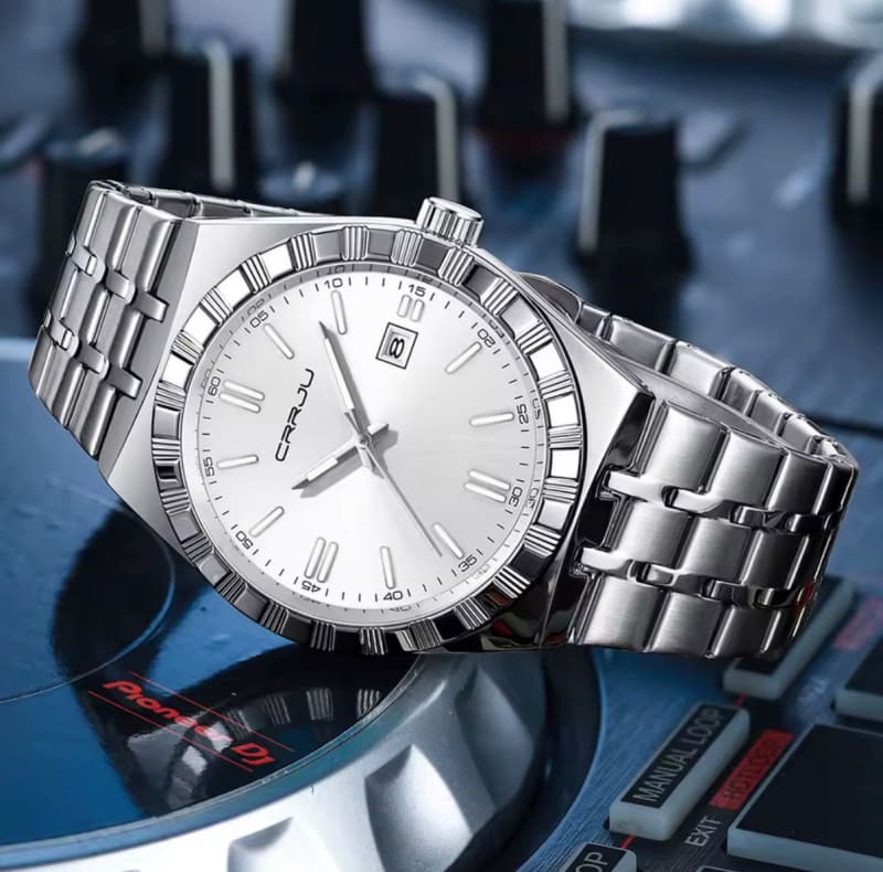 CRRJU Stainless Steel Gents Watch Men's Watches in Kenya