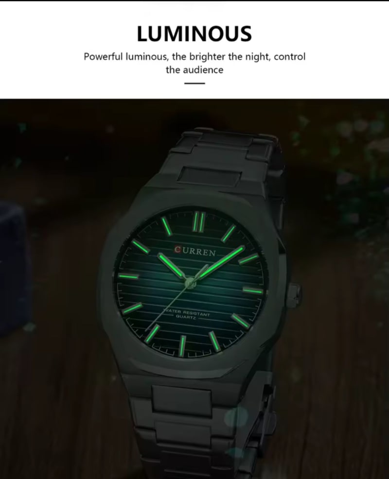 CURREN 8456 Stainless Steel Gents Watch Men's Watches in Kenya