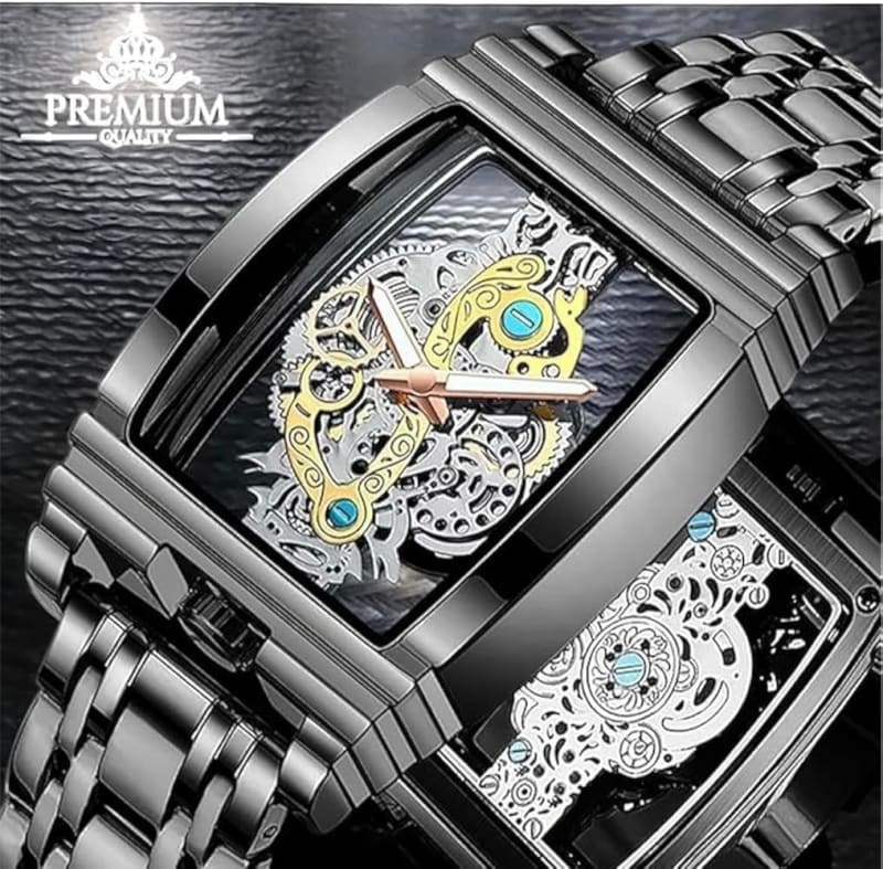 SKELETON DIAL Stainless Steel Gents Watch Men's Watches in Kenya