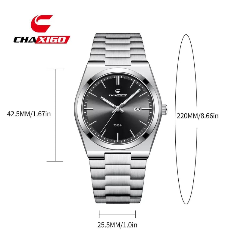 CHAXIGO 7553 Quartz Stainless Steel Gents Watch Men's Watches in Kenya