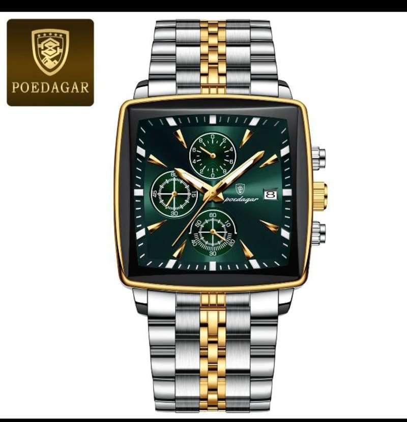 POEDAGAR 866 Chronograph Stainless Steel Gents Watch Men's Watches in Kenya