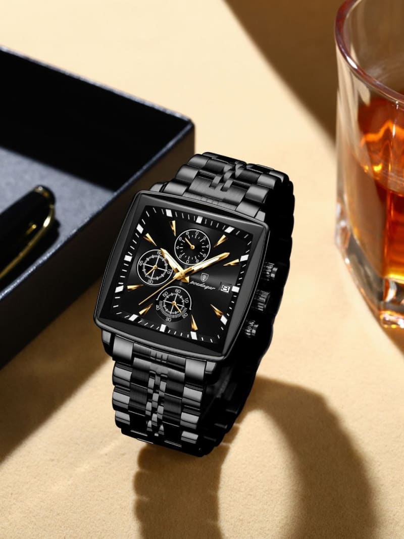 POEDAGAR 866 Chronograph Stainless Steel Gents Watch Men's Watches in Kenya
