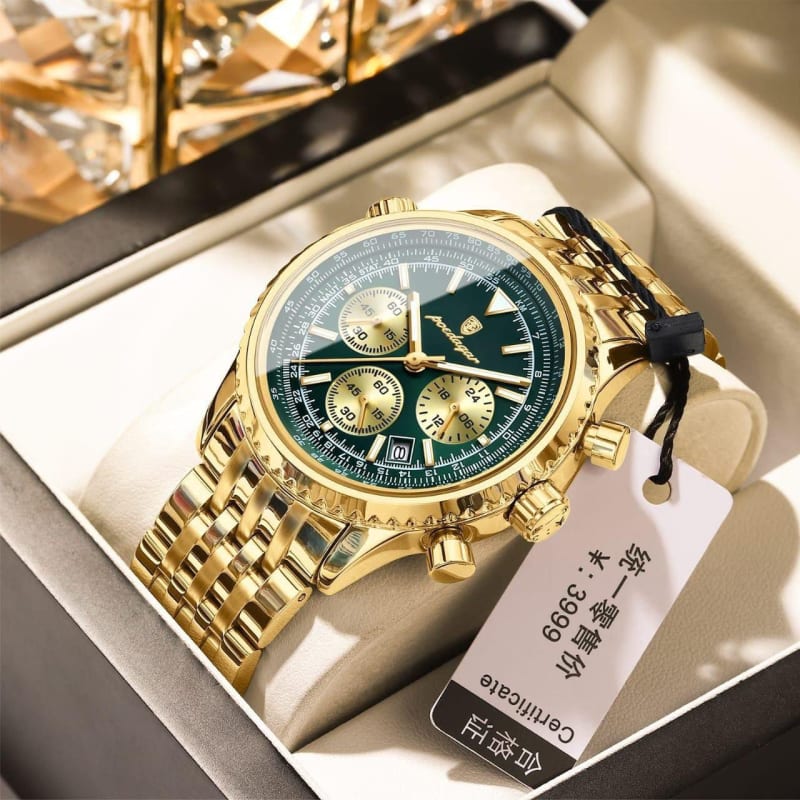 POEDAGAR 960 Chronograph Stainless Steel Gents Watch Men's Watches in Kenya