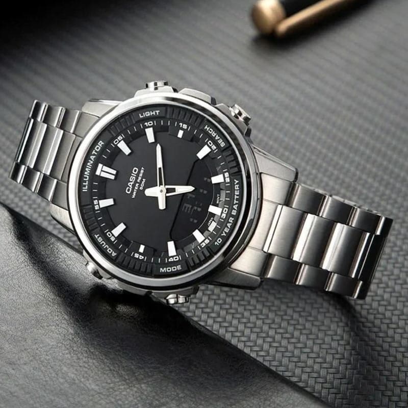 CASIO DUAL TIME Water Resistant Gents Watch Men's Watches in Kenya