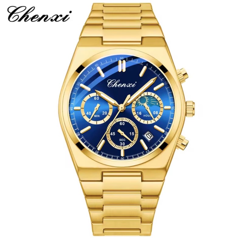CHENXI 983 Luxury Analog Dial Water Resistant Stainless Steel Mens Watch Men's Watches in Kenya