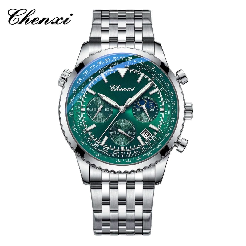 CHENXI 928 Chronograph Premium Quartz Movement Stainless Steel Mens Watch Men's Watches in Kenya