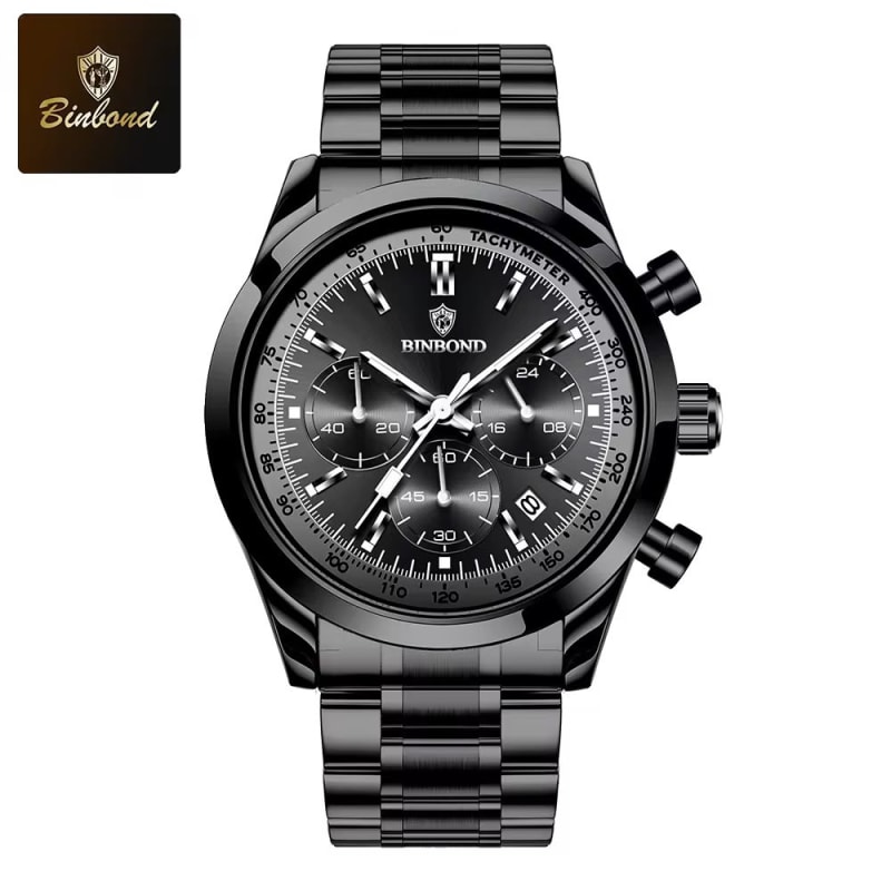 Binbond 380 Precision Core Chronograph Stainless Steel Mens Watch Men's Watches in Kenya