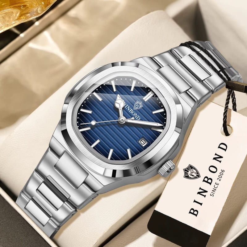 Binbond 1885 Stainless Steel Luminous Men's Watch