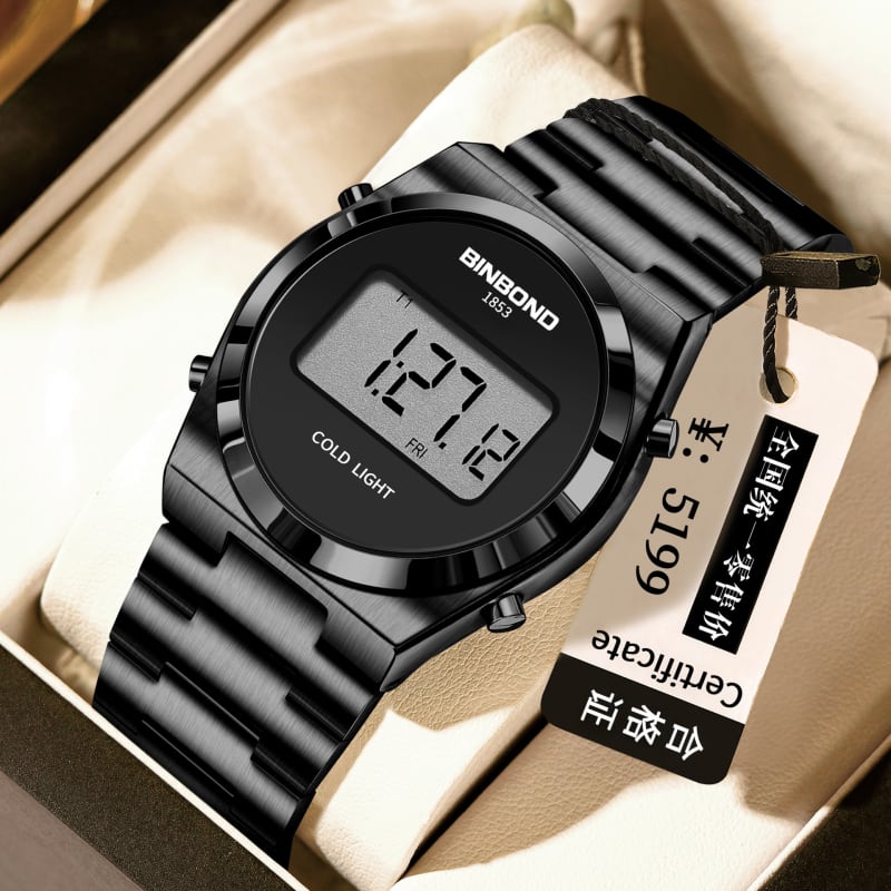 Binbond D107 Digital Stainless Steel WaterProof Mens Watch Men's Watches in Kenya