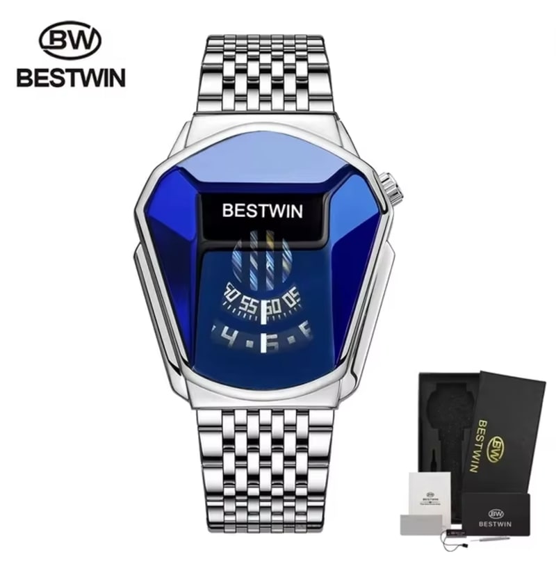 BESTWIN CREATIVE WATCH Water Resistant Stainless Steel Men's Watch