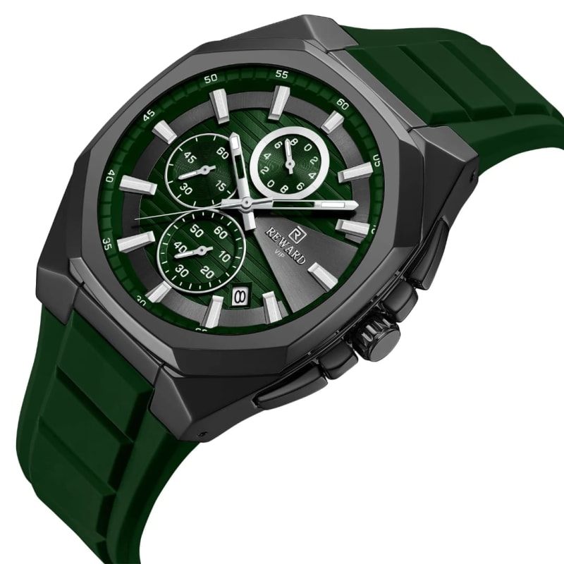 REWARD RD833152M Chronograph Water Resistant Rubber Mens Watch Men's Watches in Kenya