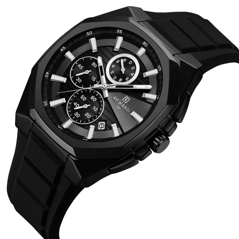 REWARD RD833152M Chronograph Water Resistant Rubber Mens Watch Men's Watches in Kenya