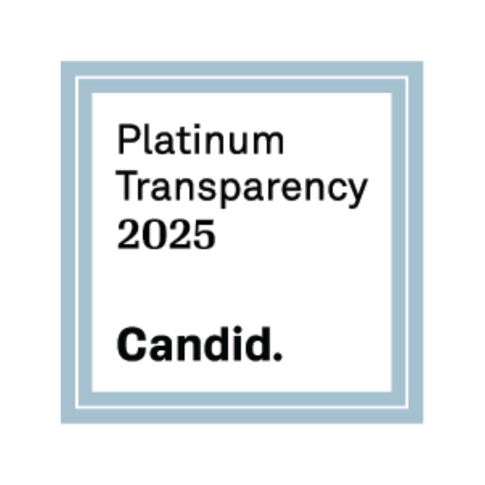 Candid Platinum Transparency 2025
