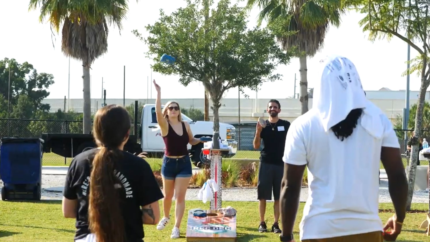 2024 all-stars cornhole tournament tampa bay screenshot