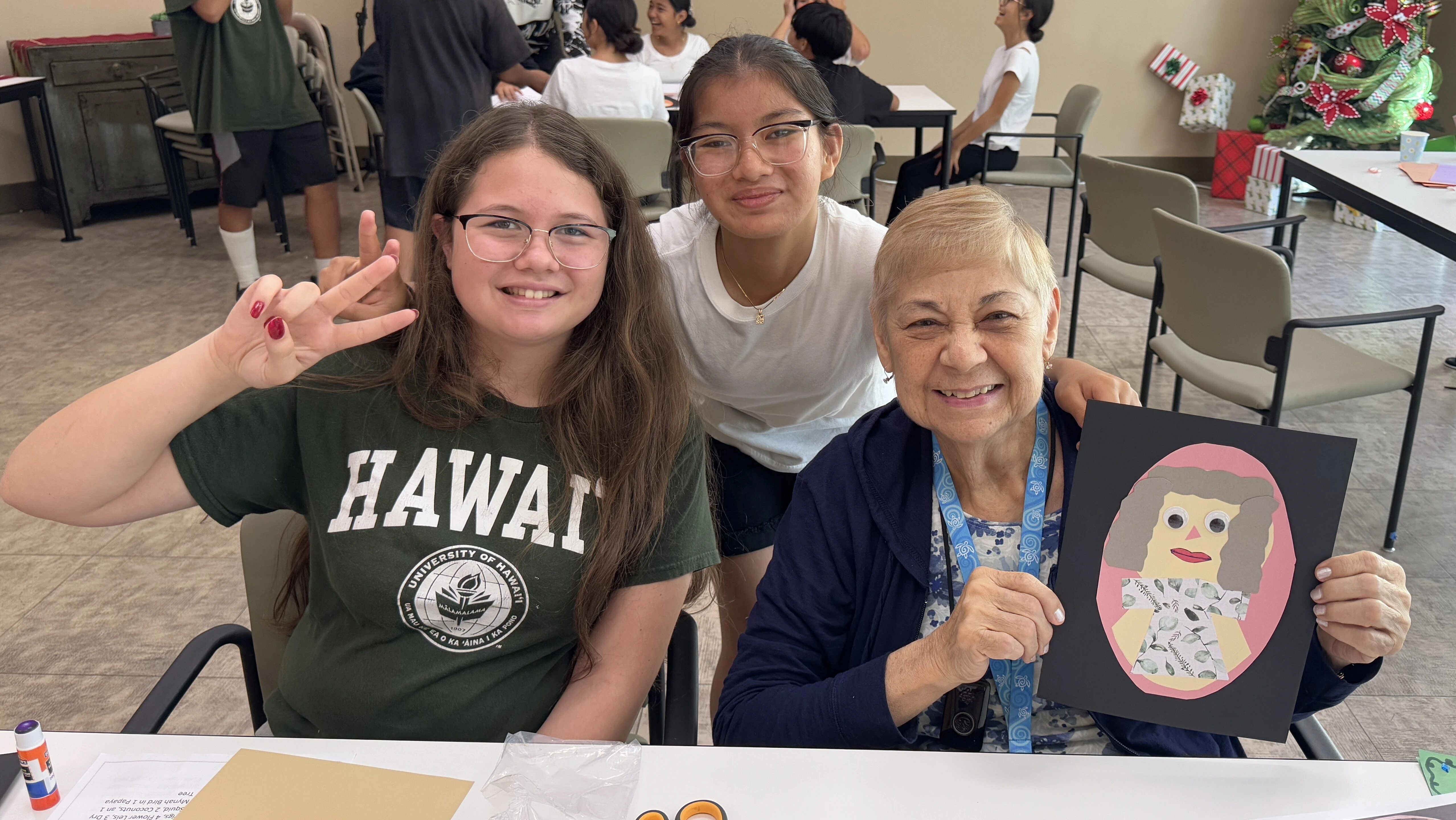 Hawaii students service project