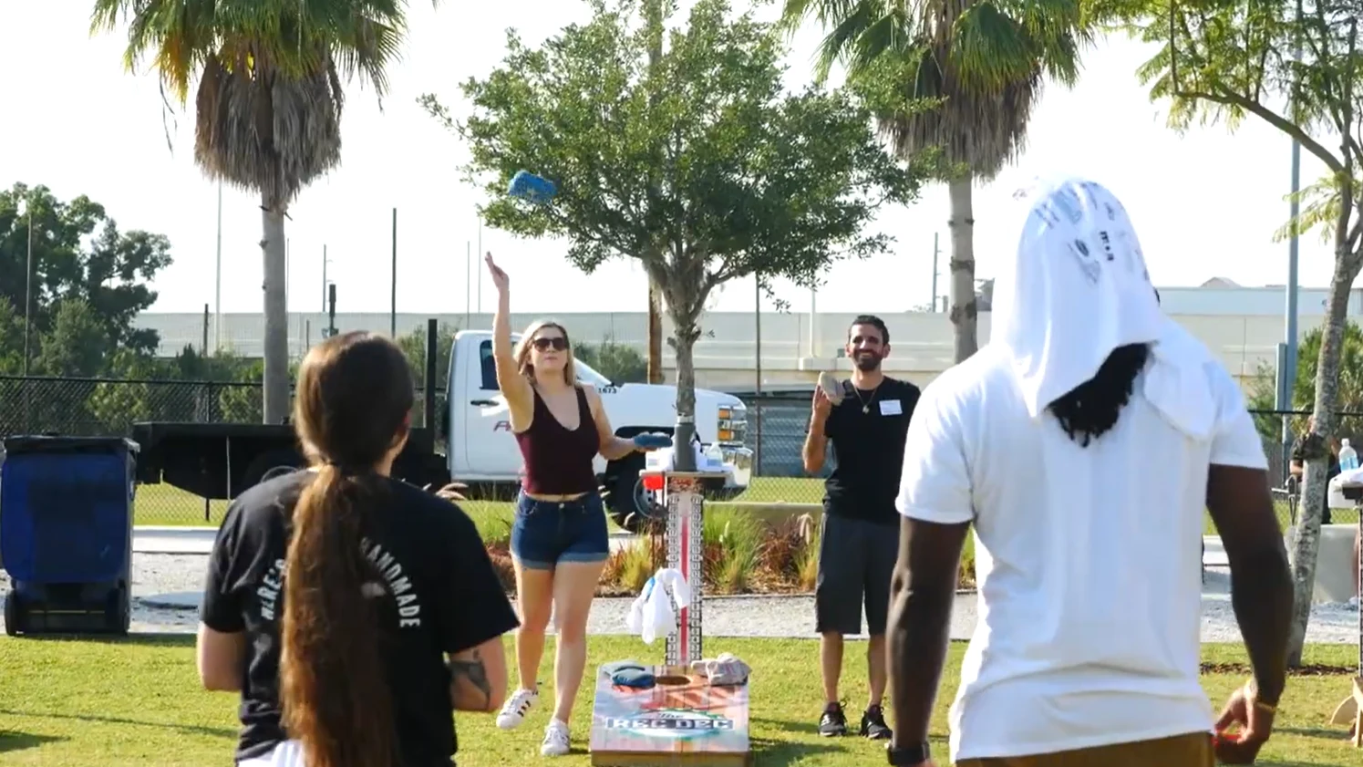 2024 all-stars cornhole tournament tampa bay screenshot