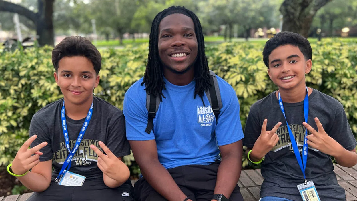 2024.11.21 ASN header double your donation ASAS students with mentor