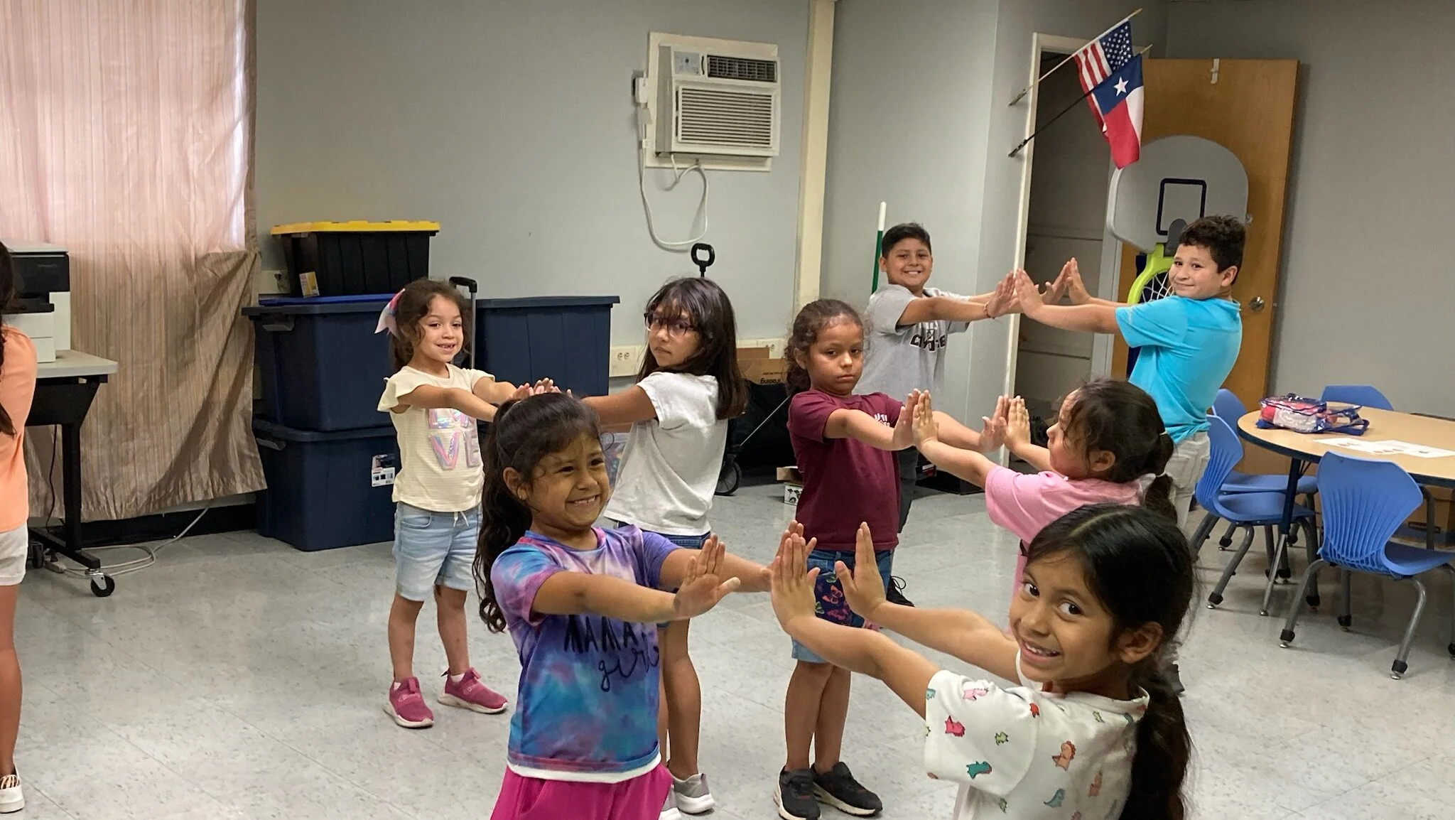 students in Uvalde summer program