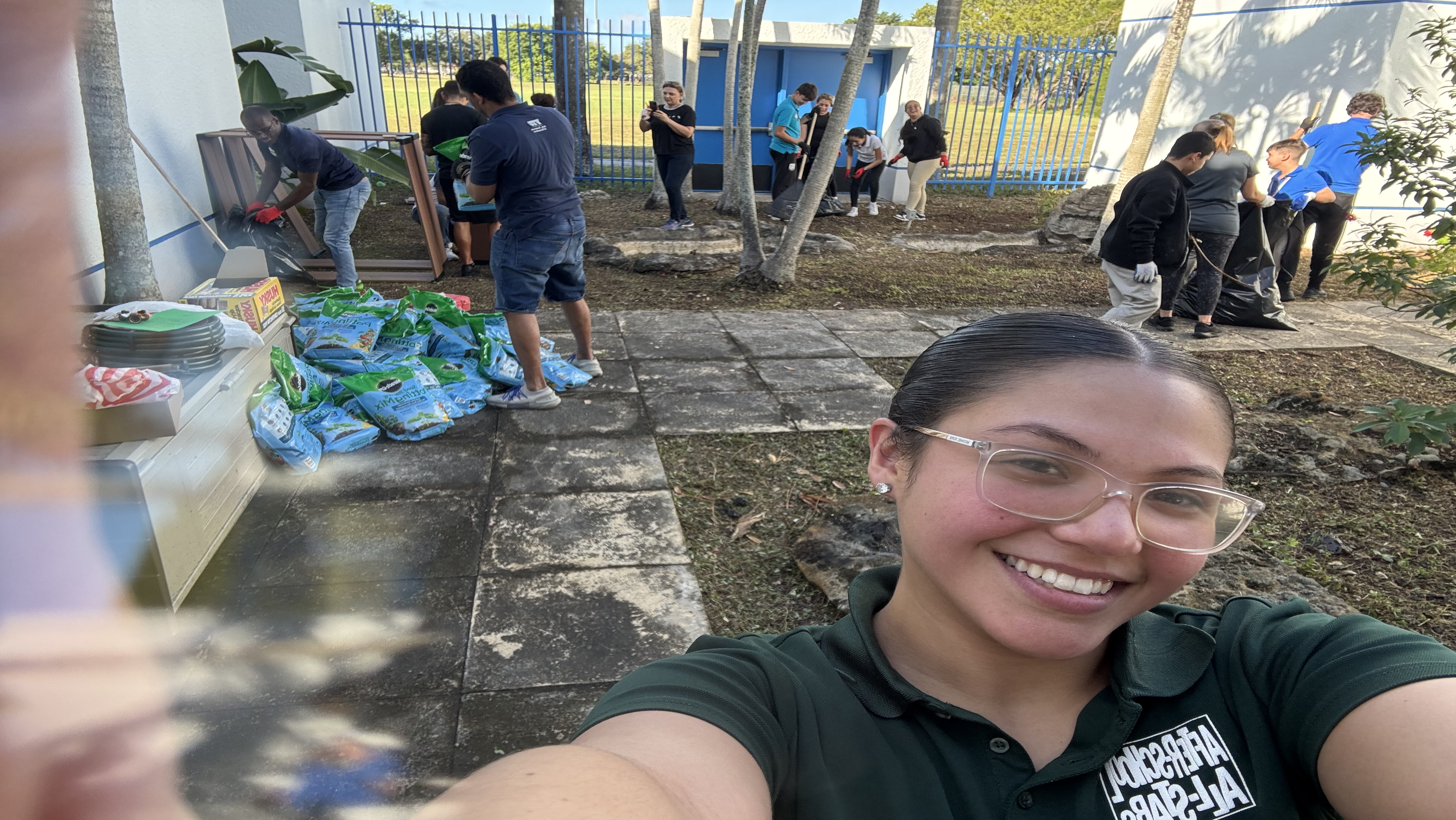 South Florida after-school students rehab gardens