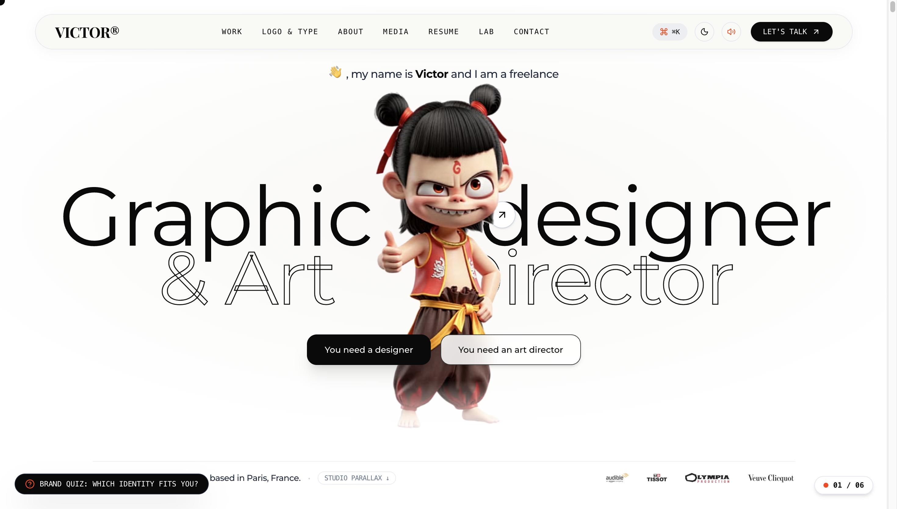 Victor β Graphic Designer & Art Director Portfolio