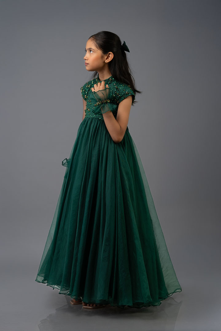 Emerald Empress Gown thumbnail 5