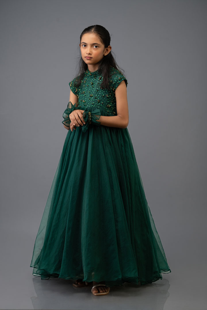 Emerald Empress Gown
