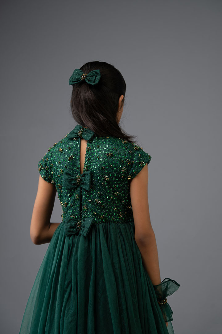 Emerald Empress Gown thumbnail 4