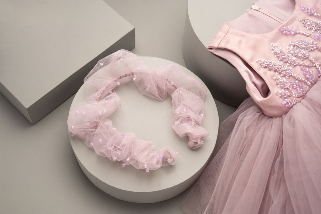 Lilac Bloom Tulle Dress thumbnail 7