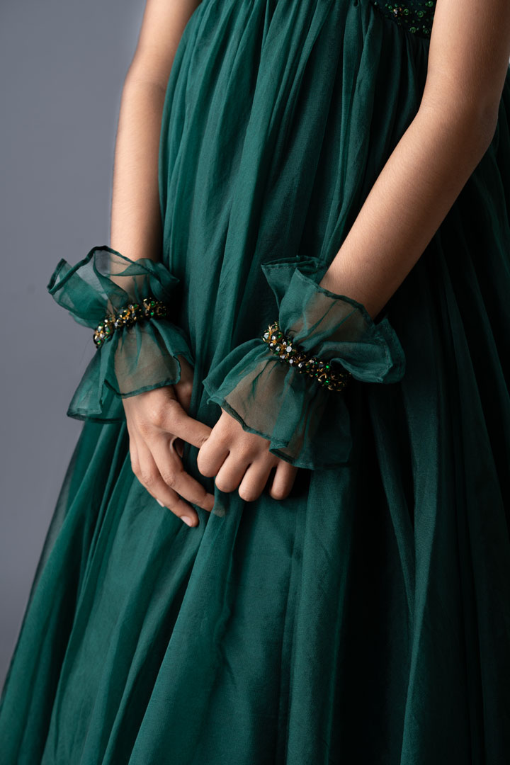 Emerald Empress Gown thumbnail 3