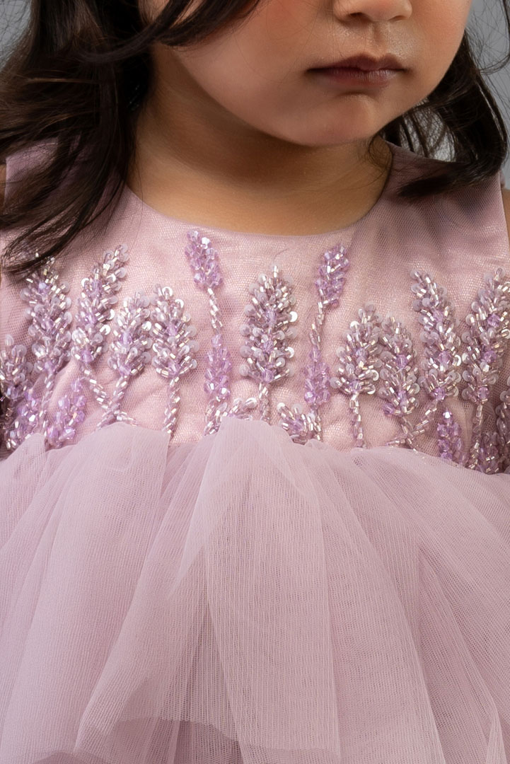 Lilac Bloom Tulle Dress thumbnail 2