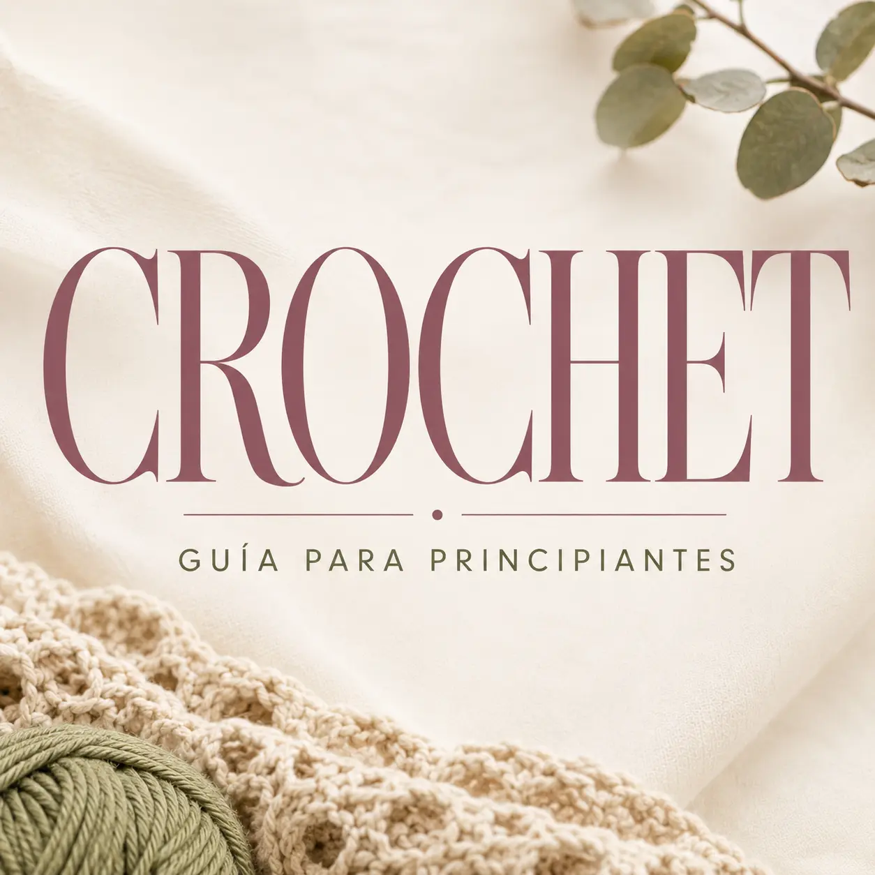 Cómo Elegir la Aguja de Crochet Correcta: Guía Completa para Principiantes