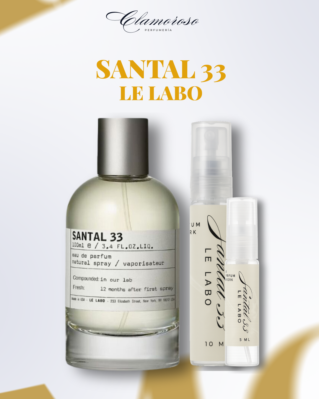 Le Labo Santal 33 perfume original