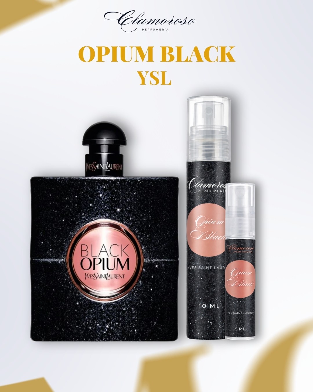 Yves Saint Laurent Ysl Opium Black perfume original