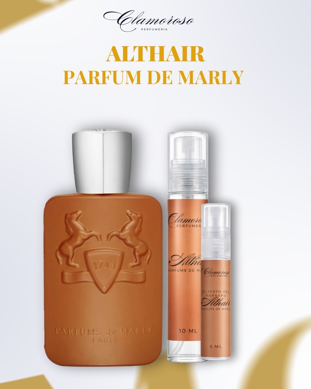 Parfums de Marly Parfum De Marly Althair perfume original