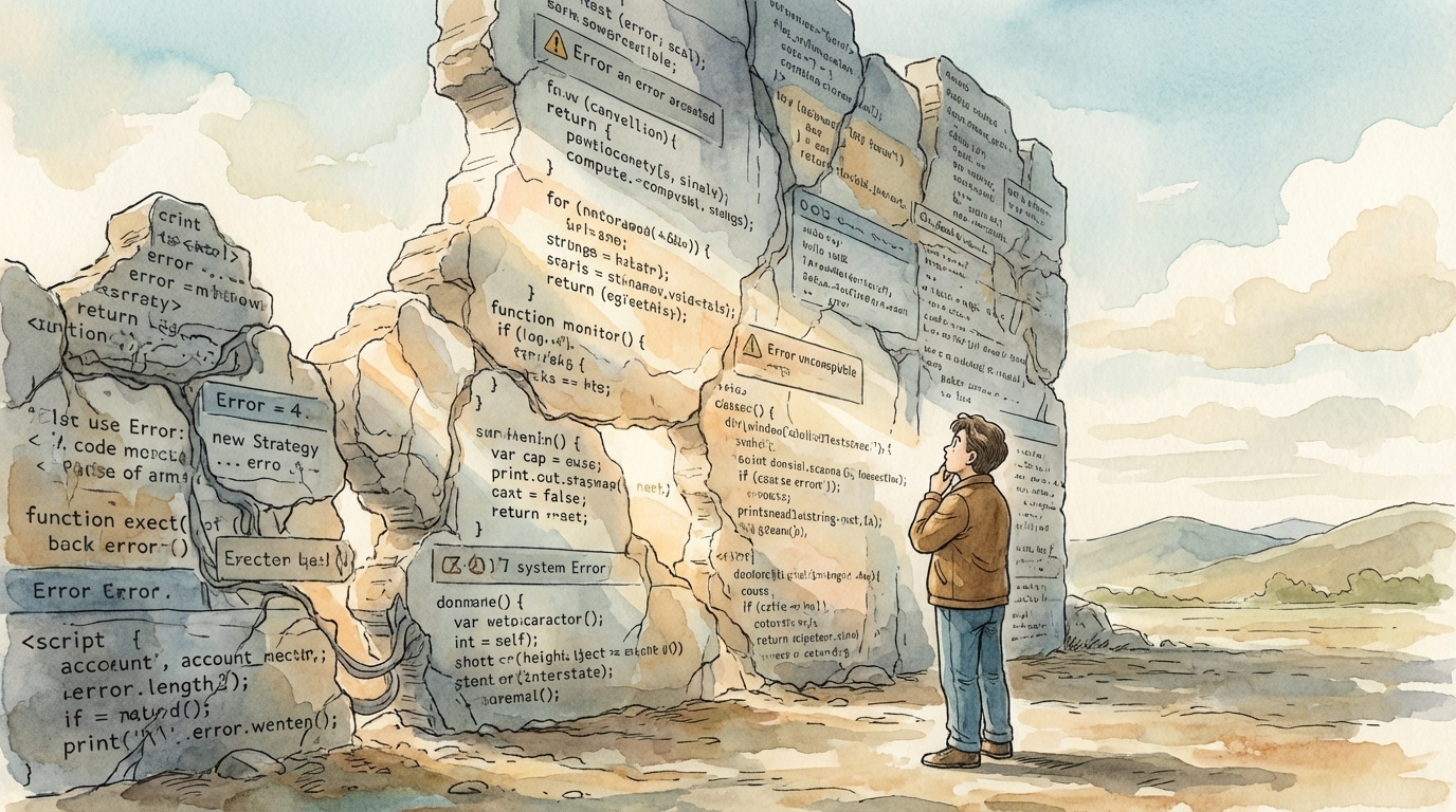 Le mur des limitations : sécurité du code généré, dette technique, bugs difficiles à diagnostiquer sans connaissances techniques. Le vibe coding ne supprime pas la complexité, il la décale.