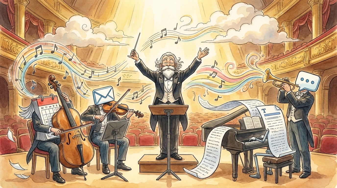 Slack, Gmail, Google Calendar, GitHub : Claude in Chrome comprend ces outils nativement et les orchestre à votre place, comme un chef d’orchestre numérique.