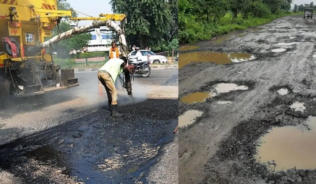 रांची में सड़क सुधार की नई व्यवस्था लागू। गड्ढा दिखते ही 24 घंटे में मरम्मत होगी, 10 प्रमुख सड़कों के लिए बनीं डेडिकेटेड टीमें।