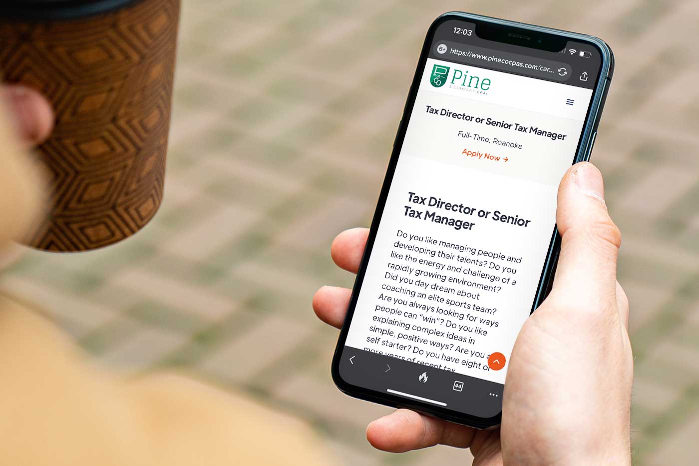 Pine & Company CPAs team , hiring marketing case study by Guide MKTG