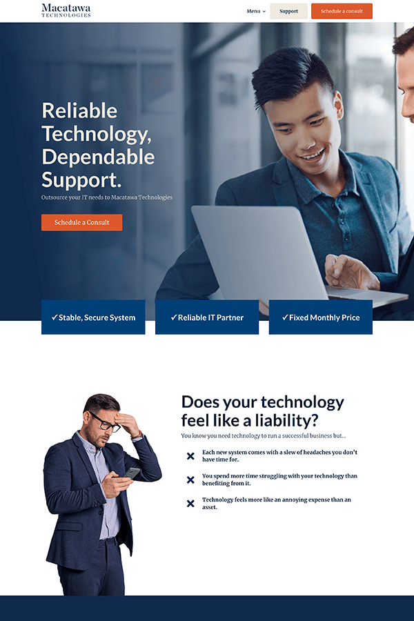 Macatawa Technologies new website