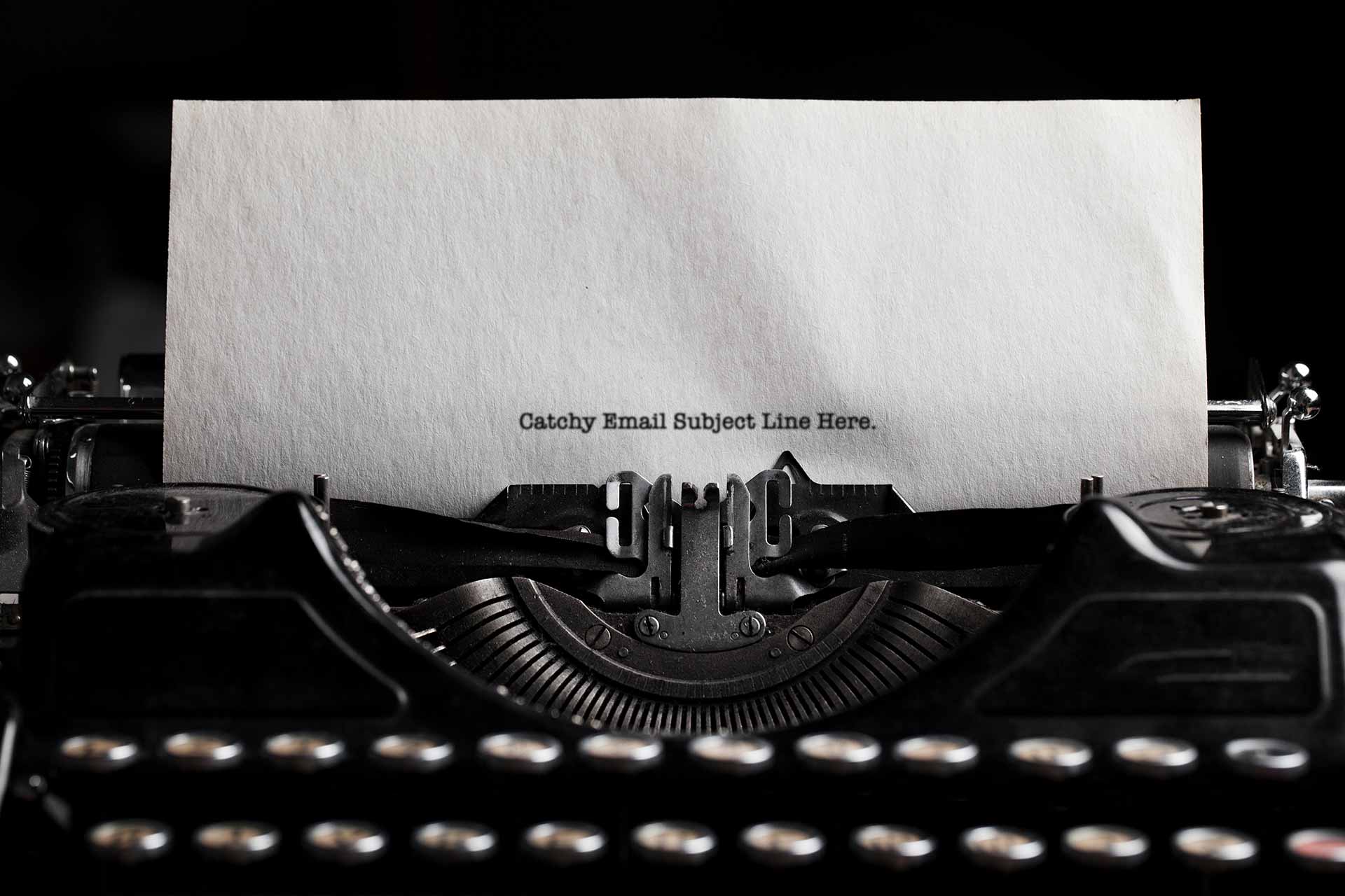 How to Write a Catchy Email Subject Line