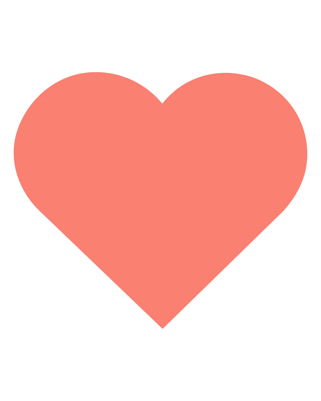 Pink heart icon