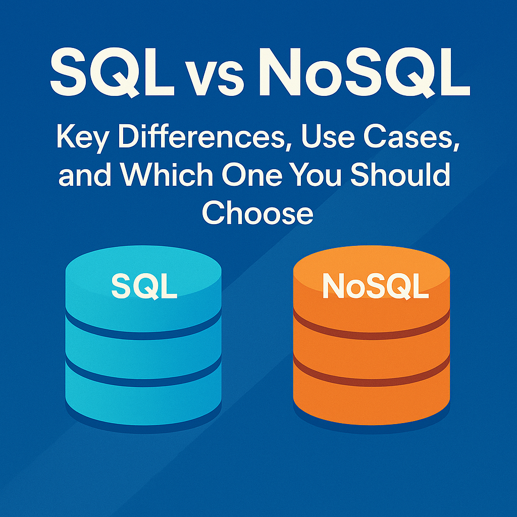 SQL vs NoSQL : Key Differences, Use Cases, and Which One You Should Choose