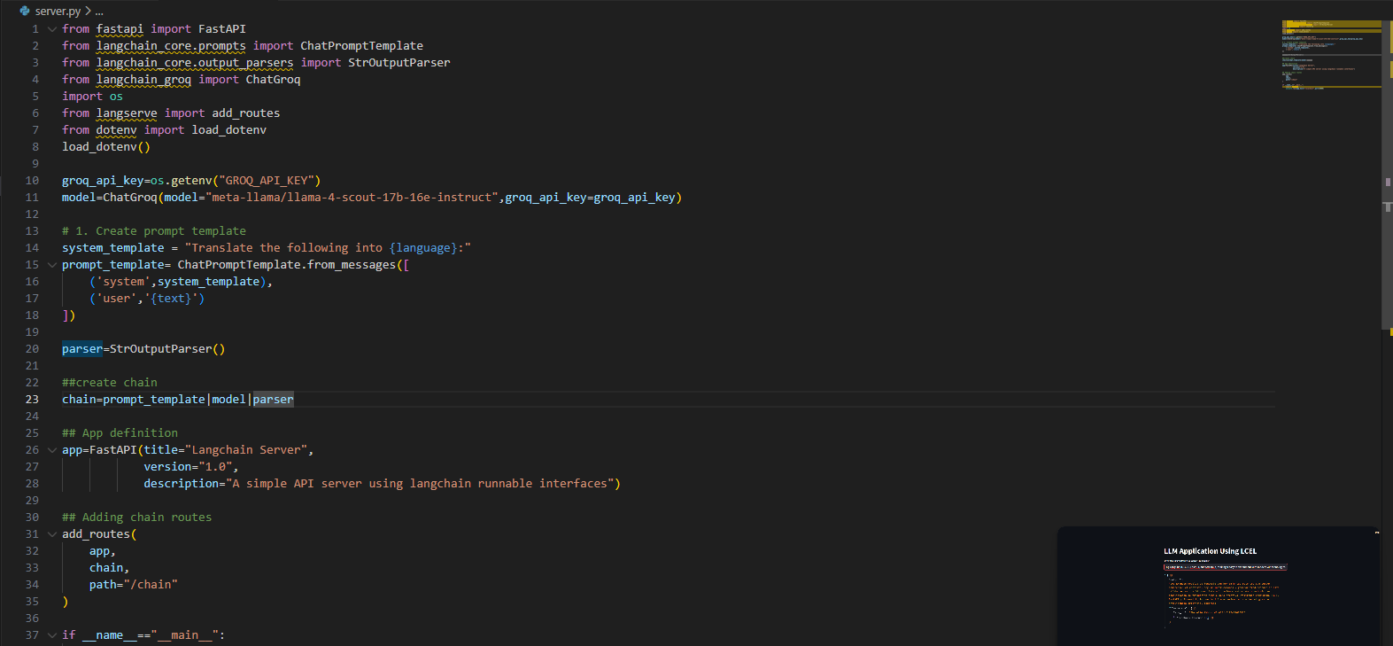 project preview