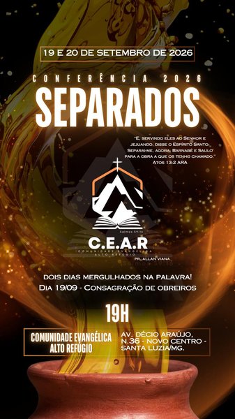 Conferência 2026 SEPARADOS