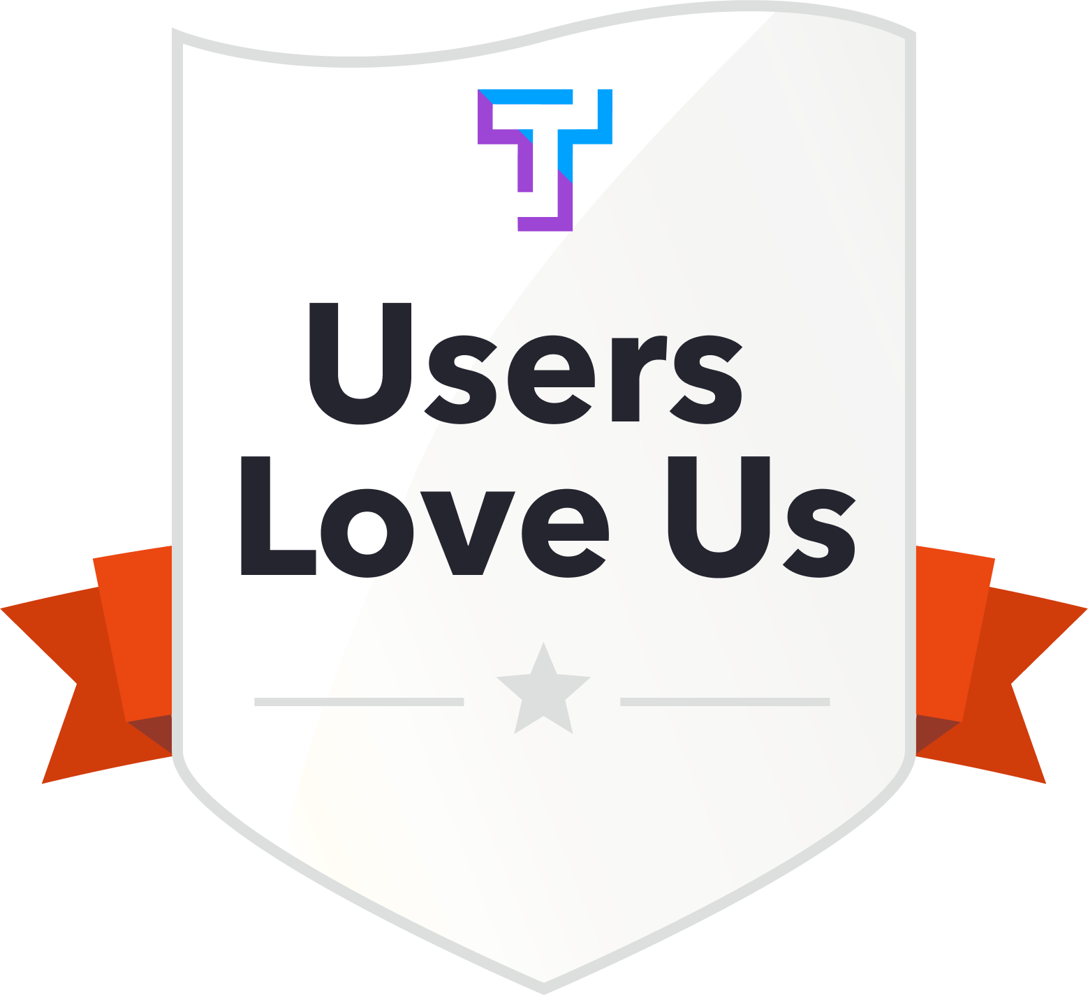 Users Love Us Ribbon Users Love Us Ribbon