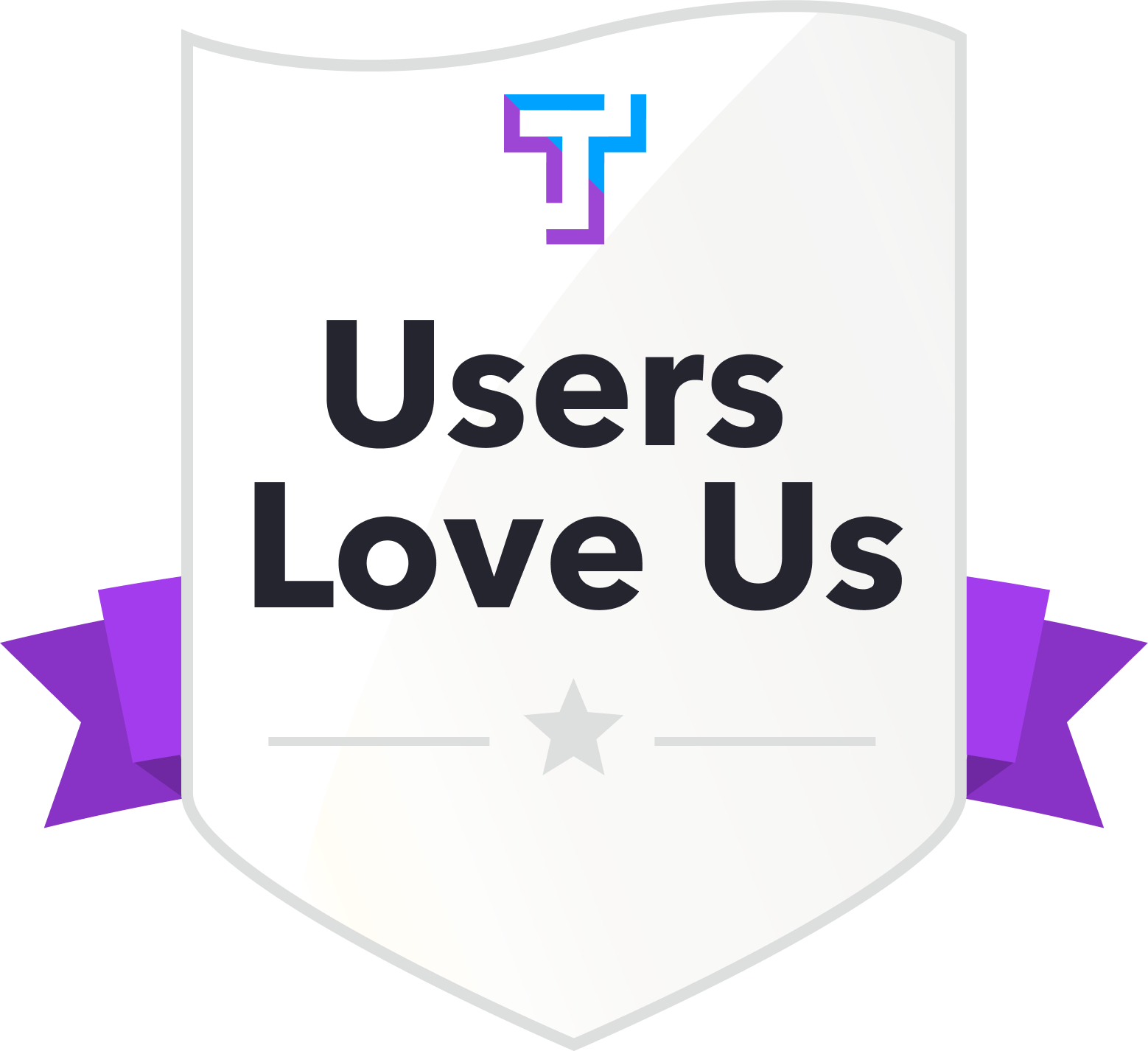 Users Love Us Ribbon
