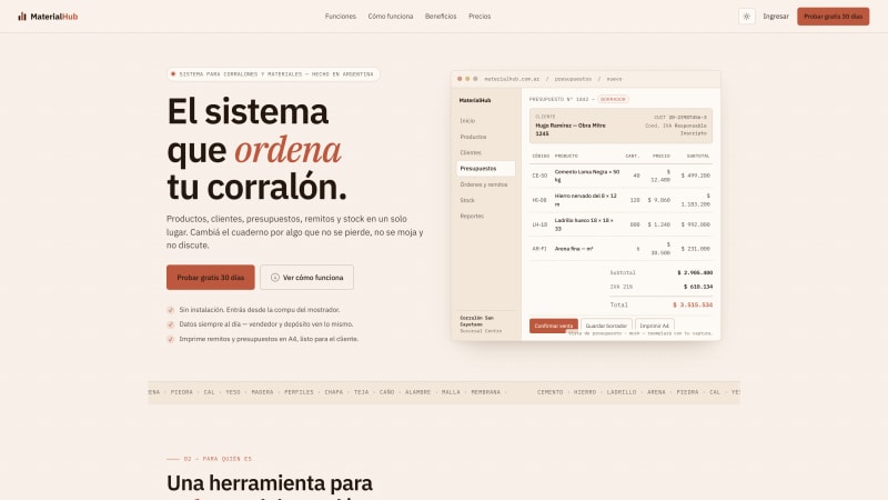 Material Hub
