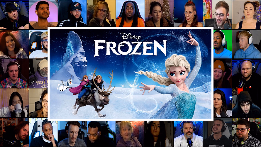 Frozen 1 | Reaction Mashup (remake)