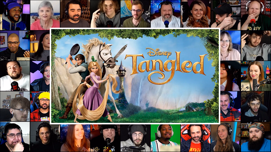 Tangled : 2010 | Reaction Mashup (Remake)